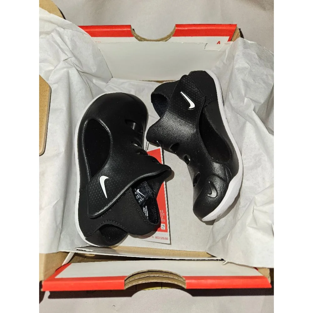 Nike Sunray Protect 3 Sandals Black/White New w/box Size 7C